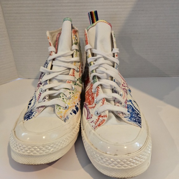Converse All Star Chuck Taylor 70 Pride High Tops Unity Pride Sneaker M 7.5 W9.5 - Picture 5 of 11